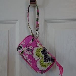 Vera Bradley Wristlet- Priscilla Pink